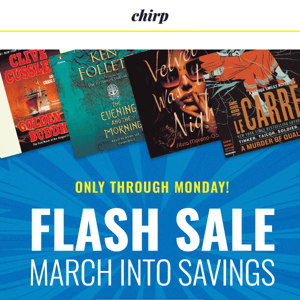 Flash sale! 💥 Amazing deals inside