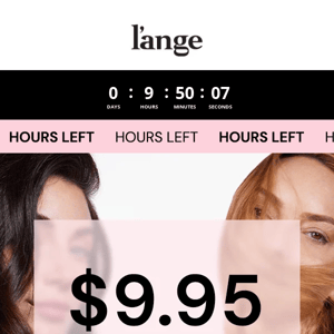 Select $9.95 Hair Care Ends in Hours⏰