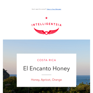 NEW SINGLE ORIGIN | Costa Rica El Encanto Honey
