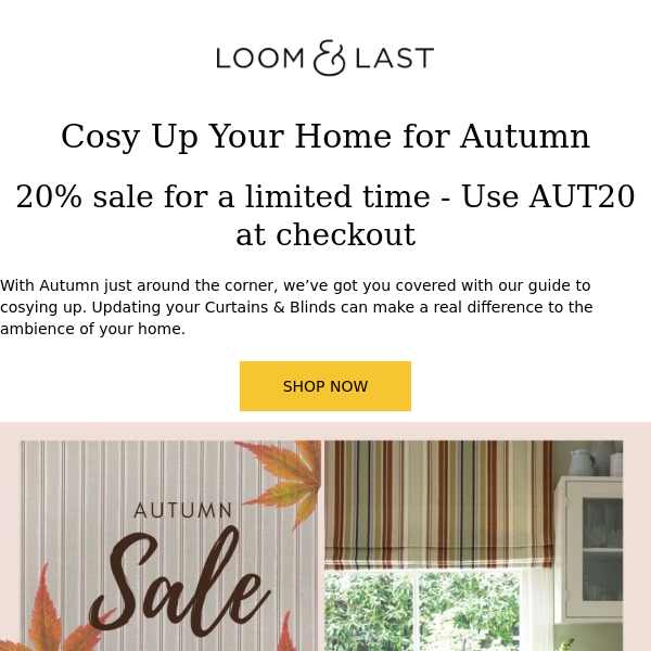 Autumn Sale