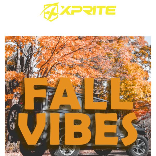 Enjoy the FALL VIBES with new offroading gear!🍁