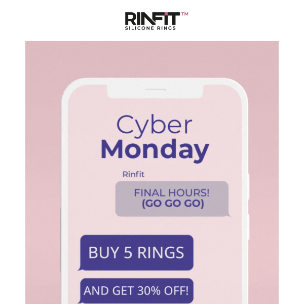 ⏱️30% OFF Cyber Monday ENDS SOON!