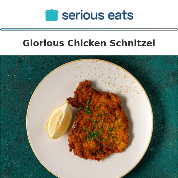 Glorious Chicken Schnitzel