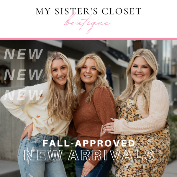Coming in 🔥 NEW ARRIVALS - My Sisters Closet