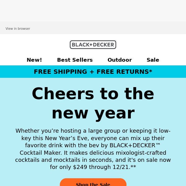 Verified 10% Off  Black + Decker Coupons Black Friday 2023