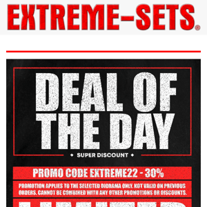 Last day to SAVE! Deal of the Day - 30% OFF