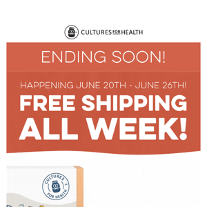 Free Shipping All Week!