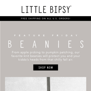 Feature Friday: Beanies