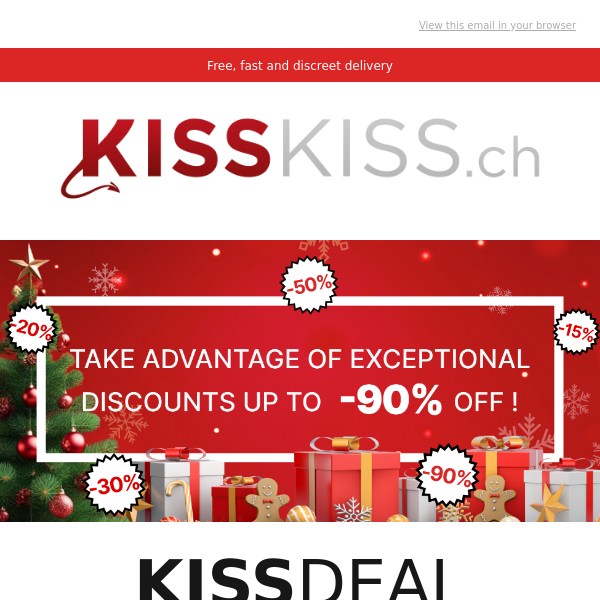 KISSDEAL: Big discount on Advent calendars 🔥
