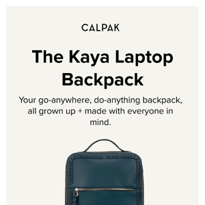 NEW: Kaya Laptop Backpack 🍁