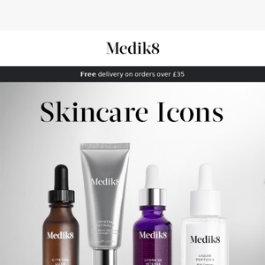 Discover Medik8’s Skincare Icons 🏆