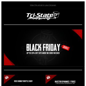 Black Friday Sales are Live! Save Storewide! 😎