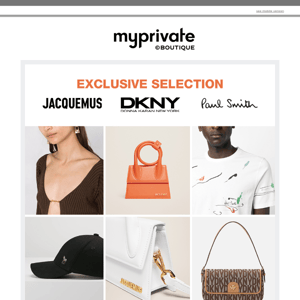 ⚡ Jacquemus, DKNY, Paul Smith: Exclusive Selection