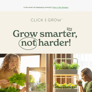 Grow smarter, not harder