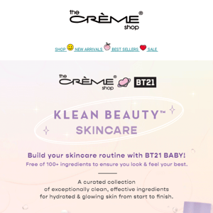 It's Here 💜 BT21 Klean Beauty™️ Skincare