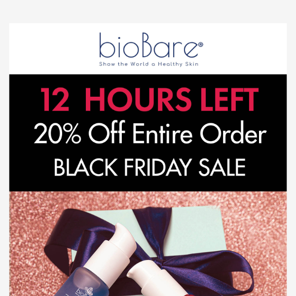 12 HOURS LEFT 🖤 20% Off Your Order 🖤 Black Friday Sale