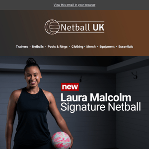 NEW >> Gilbert Signature Netball from Laura Malcolm
