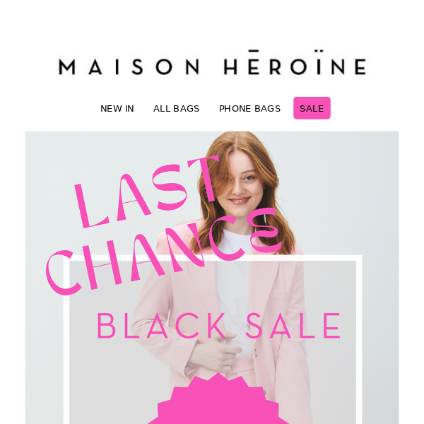 🖤 BLACK SALE | Nur noch bis Sonntag im Black Sale shoppen!