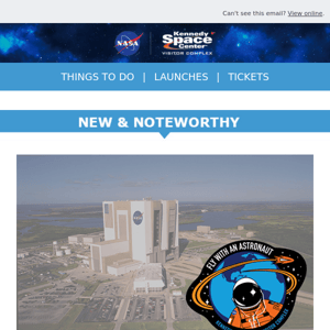 Launching into a New Year at Kennedy Space Center Visitor Complex