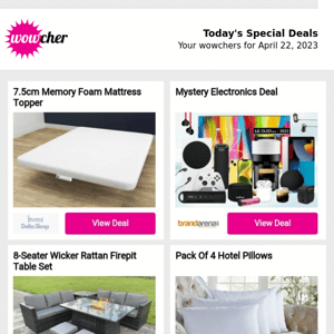 Something missing? Find it here! 📧 TOP DEALS delivered to your inbox