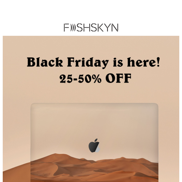 Black Friday is live!