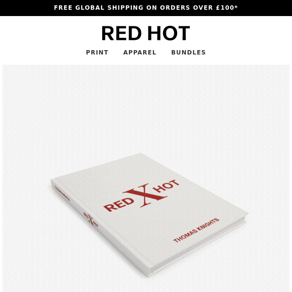 Red Hot X has arrived on Amazon (just in time for Christmas)