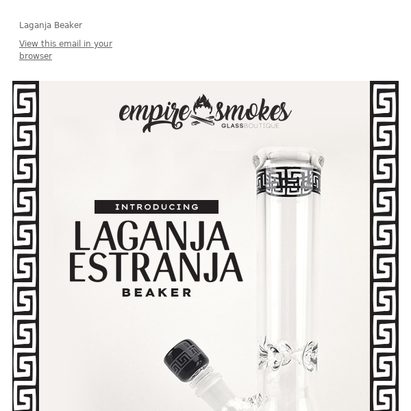 Get Your Laganja Estranja Beaker While Supplies Last!