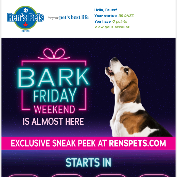 Paw-sitively Excited? Get Ready for Our Sneak Peek Sale! 