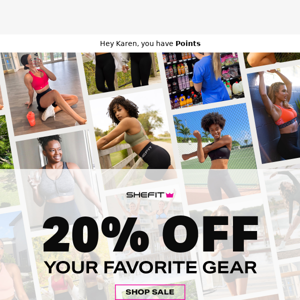 20% OFF 💖 Select Bras & Apparel