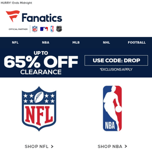 Today Only! Up To 65% Off ALL Leagues -->