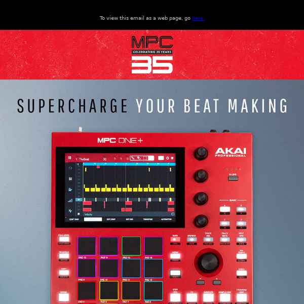 Supercharge your beats with MPC One+