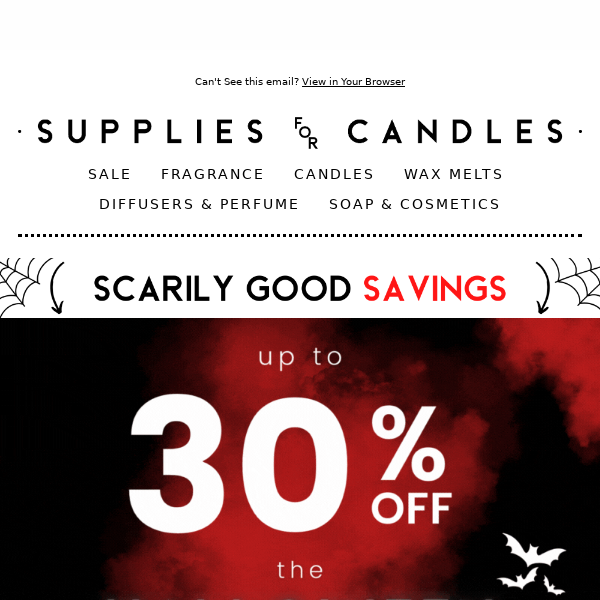 Spooky Savings Await! Up to 30% Off Halloween-Inspired Products 🎃👻
