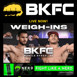 LIVE NOW! BKFC 35 Weigh In from Myrtle Beach