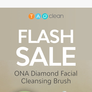 Flash sale on all facial brush colors!