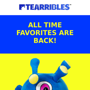 Copy of 🥳 All time favorites are back! 🦠 🐟