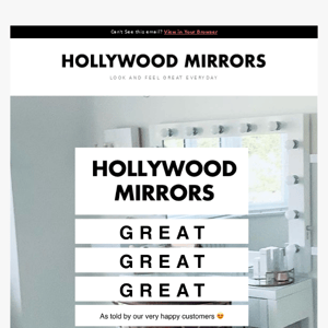 Hollywood mirror, mirror..