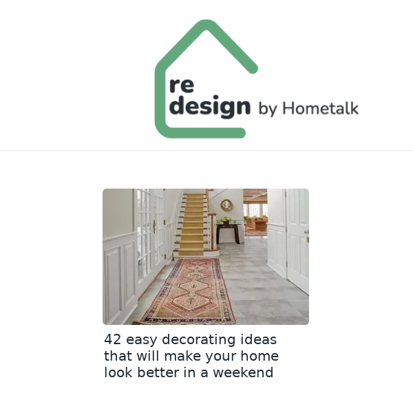 42 things you can do to your home this weekend - Hometalk