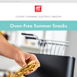 Keep Cool with Oven-Free Summer Snacking