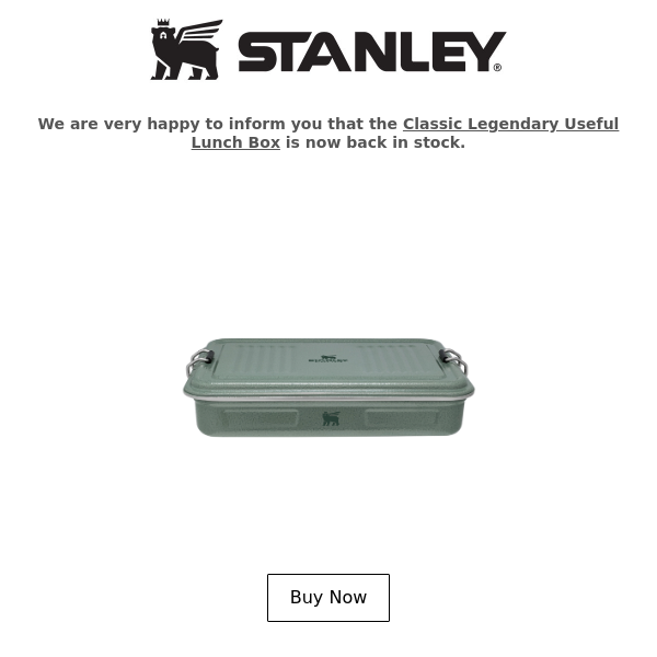 Stanley Legendary Useful Box
