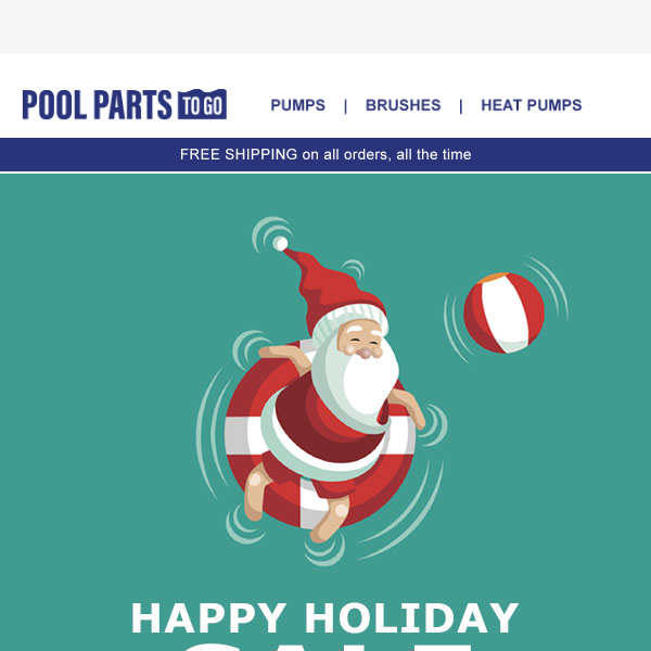 20% Off Pool Heaters & Pumps Starts Now