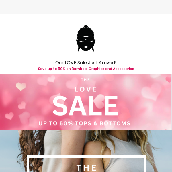 Save Up to 50% Today @ The L❤️VE Sale