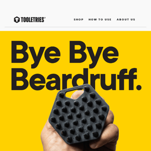 The Beard Scrubber. The Perfect Tool For You.