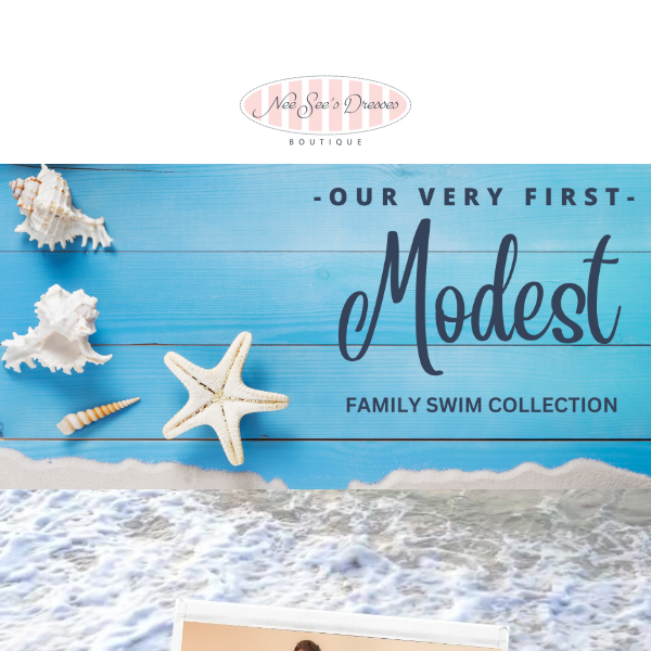 FIRST EVER! Modest Family SWIMWEAR 🌊🌺