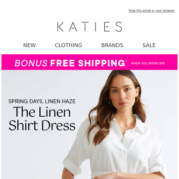 Click for the ($30*) Must-Have Linen Dress!