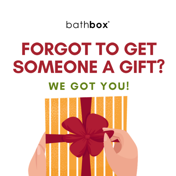 Did you forget someone's gift?