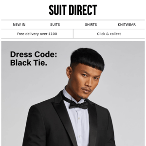 Dress Code: Black Tie