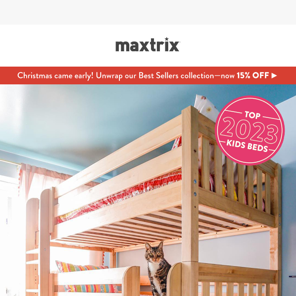 Countdown to the Ultimate Kids Bed: Holy Triple Bunk #1!