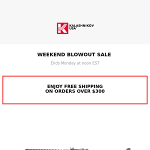 KUSA: Weekend Blowout Sale
