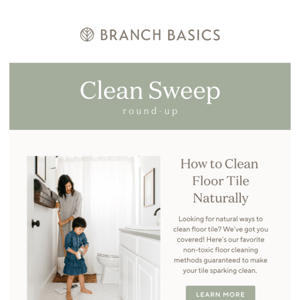 Natural & Effective Ways To Clean Your Floors ✨