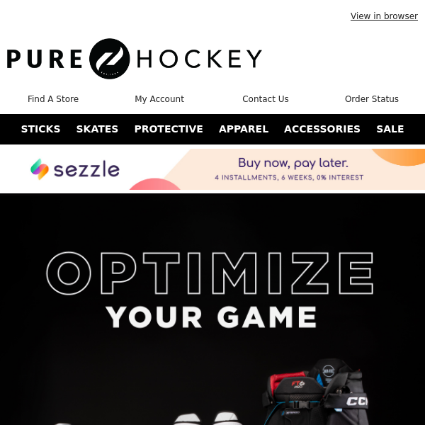Pure Hockey, Take Your Game To The Next Level With Top Gear From CCM!